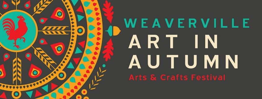 Weaverville Art in Autumn Logo