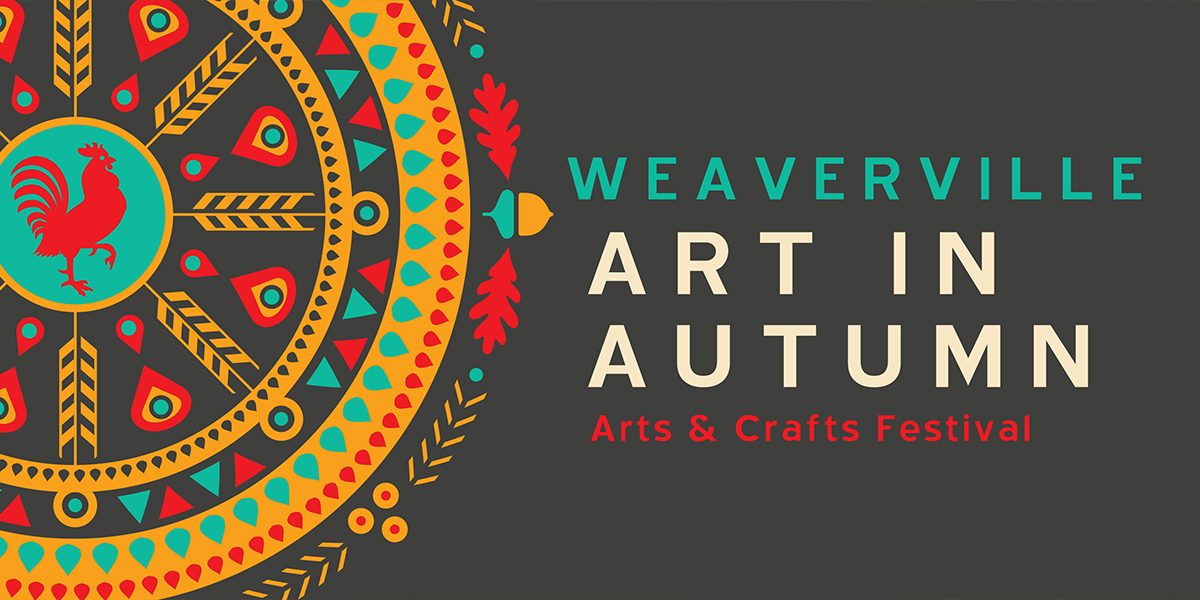 Weaverville Art in Autumn Logo